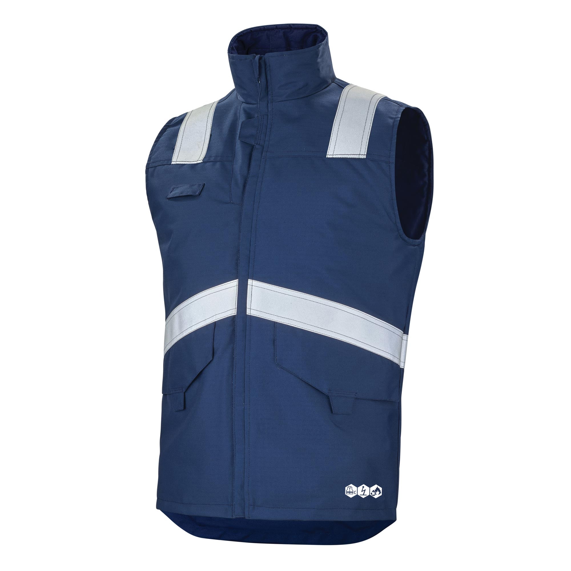 Gilet intérieur ACCESS Navy Multirisques de la marque Cepovett Safety - Photo 3/4