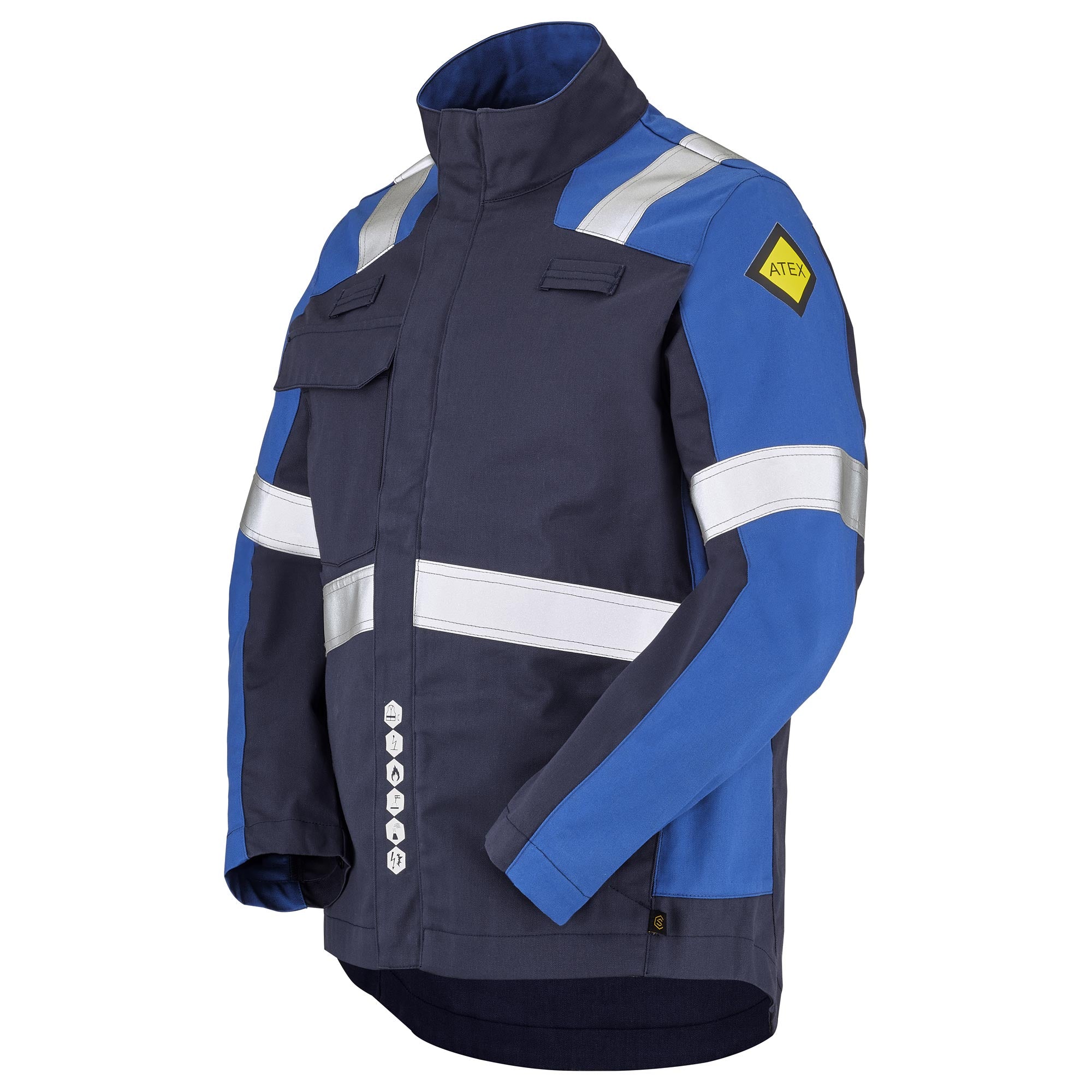 Blouson CAPURATA Bleu Marine / Bleu Bugatti Multirisques de la marque Cepovett Safety - Photo 3/4