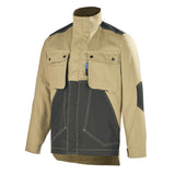 Blouson CRAFT WORKER Savane / Noir Artisan BTP de la marque Cepovett Safety - Photo 3/4