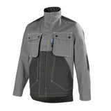 Blouson CRAFT WORKER Gris Convoy / Noir Artisan BTP de la marque Cepovett Safety - Photo 3/4