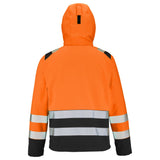 Softshell TATRAS XP PI Orange Fluo / Noir Haute Visibilité de la marque Cepovett Safety - Photo dos