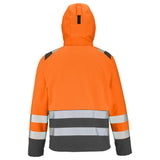 Softshell TATRAS XP PI Orange Fluo / Gris Charcoal Haute Visibilité de la marque Cepovett Safety - Photo dos