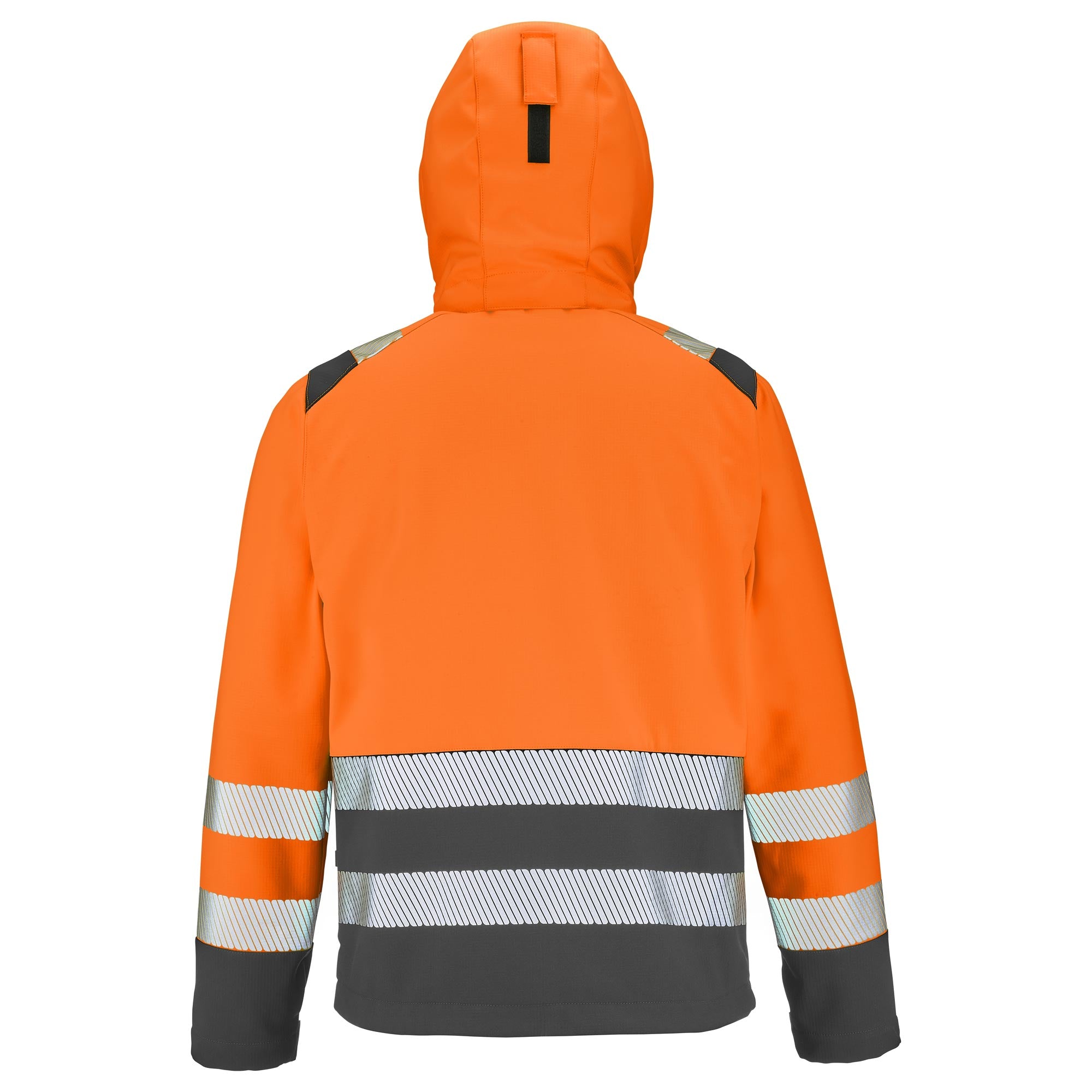 Softshell TATRAS XP PI Orange Fluo / Gris Charcoal Haute Visibilité de la marque Cepovett Safety - Photo dos
