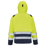 Softshell TATRAS XP PI Jaune Fluo / Bleu Marine Haute Visibilité de la marque Cepovett Safety - Photo dos