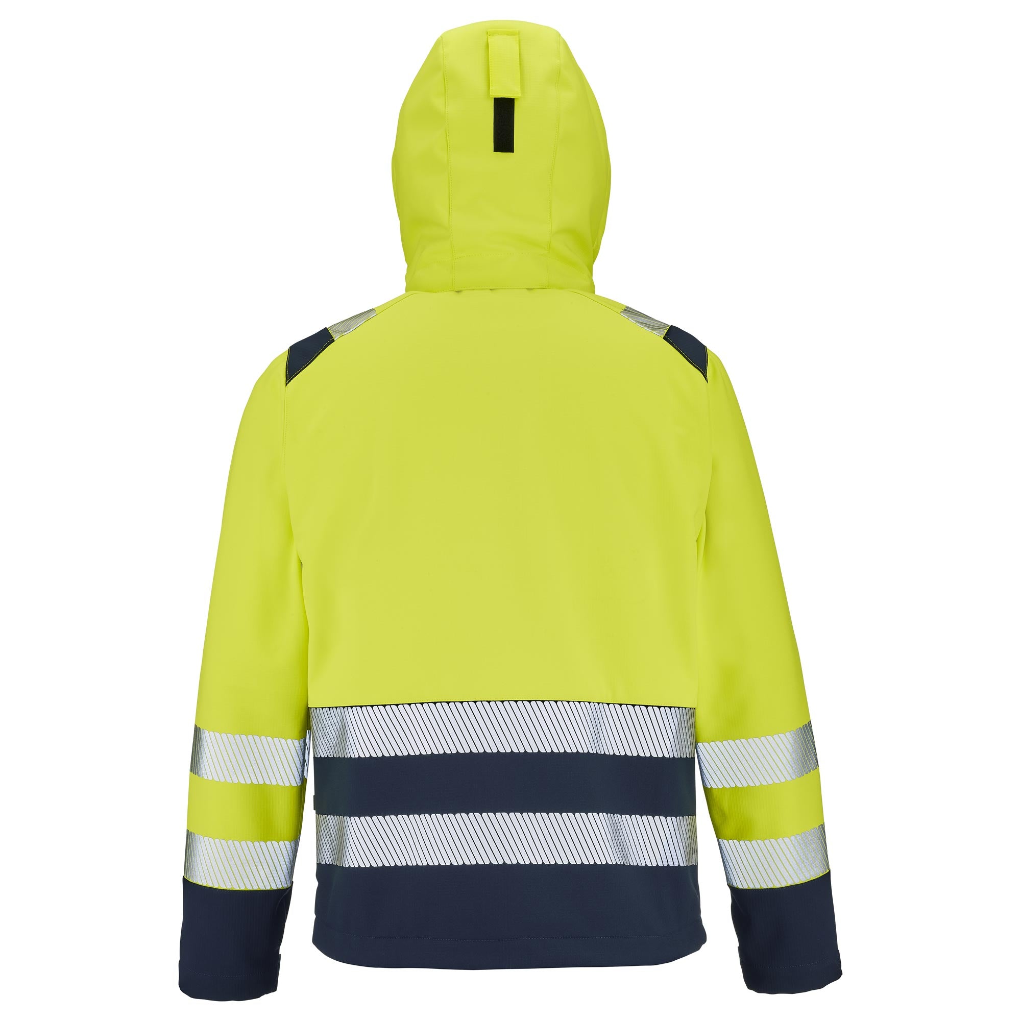 Softshell TATRAS XP PI Jaune Fluo / Bleu Marine Haute Visibilité de la marque Cepovett Safety - Photo dos