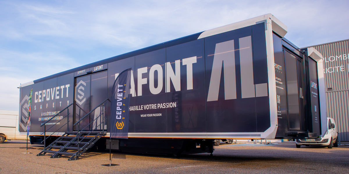 À la découverte du Cepovett X-perience Tour : l'innovation textile au plus près de nos clients