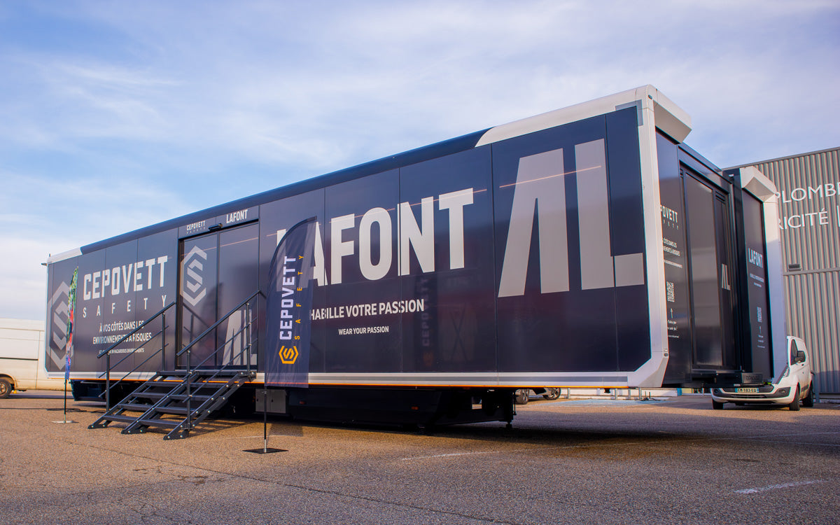 À la découverte du Cepovett X-perience Tour : l'innovation textile au plus près de nos clients