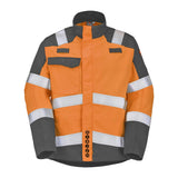 Blouson ABRA Orange Fluo / Bleu Marine Multirisques de la marque Cepovett Safety - Photo 3/4