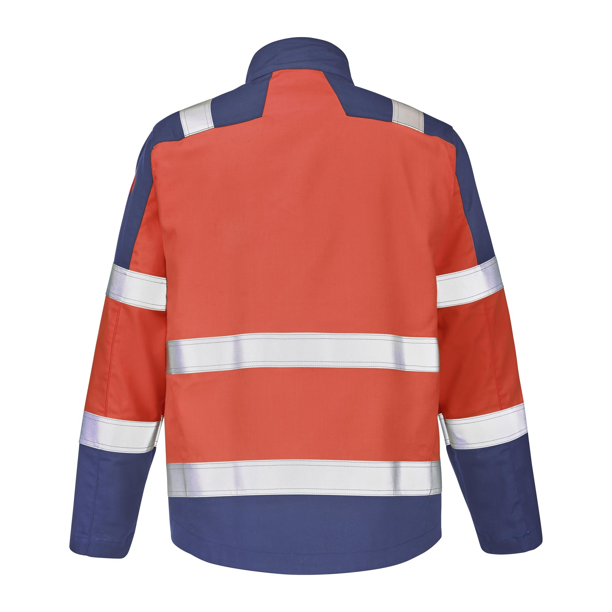 Blouson ABRA Orange Fluo / Bleu Marine Multirisques de la marque Cepovett Safety - Photo 3/4