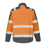Blouson ABRA Orange Fluo / Bleu Marine Multirisques de la marque Cepovett Safety - Photo 3/4