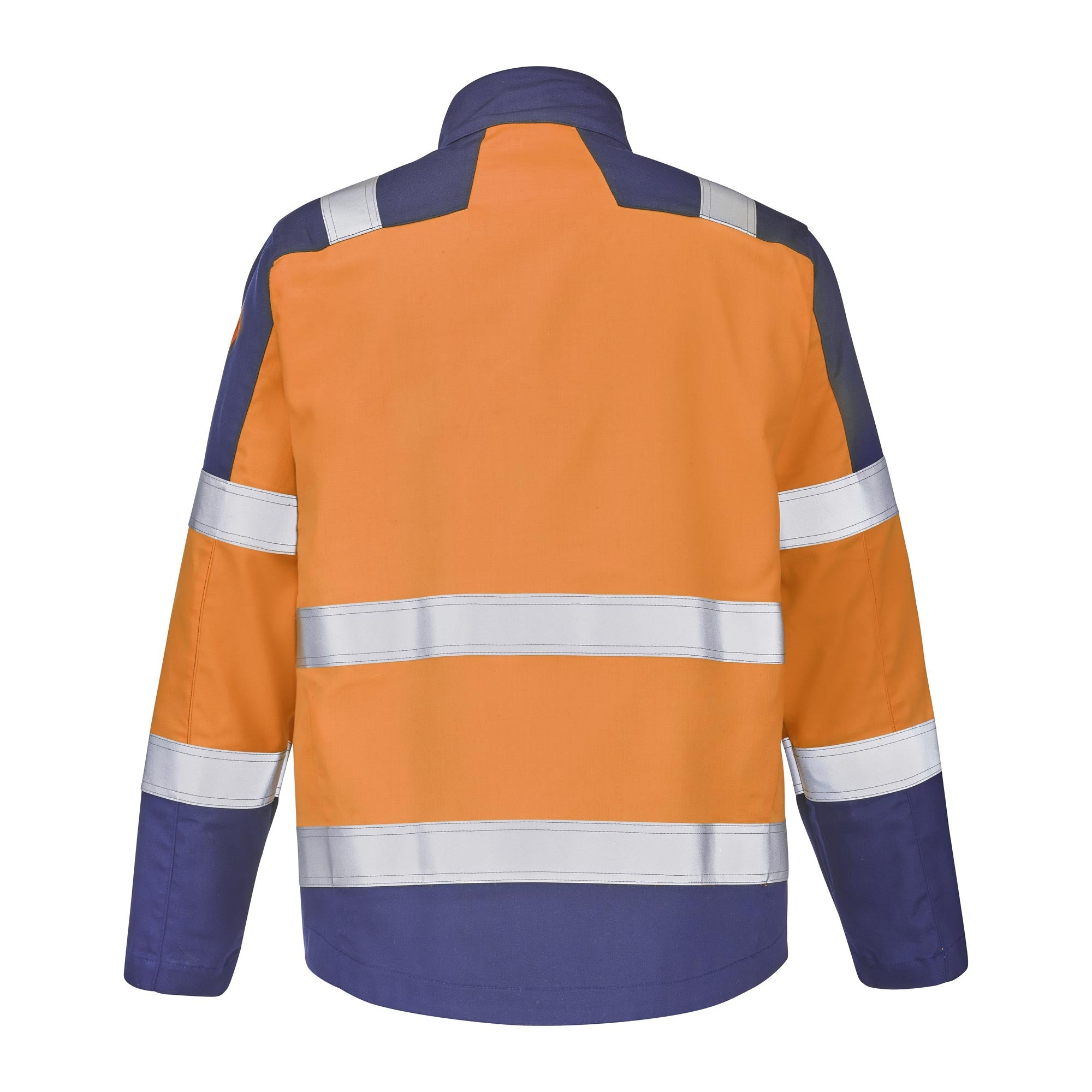 Blouson ABRA Orange Fluo / Bleu Marine Multirisques de la marque Cepovett Safety - Photo 3/4