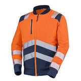 Blouson teddy ALPILLES Jaune Fluo / Bleu Marine Haute Visibilité de la marque Cepovett Safety - Photo 3/4