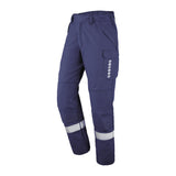 Pantalon poches genoux ANTUCO Bleu Marine Multirisques de la marque Cepovett Safety - Photo 3/4