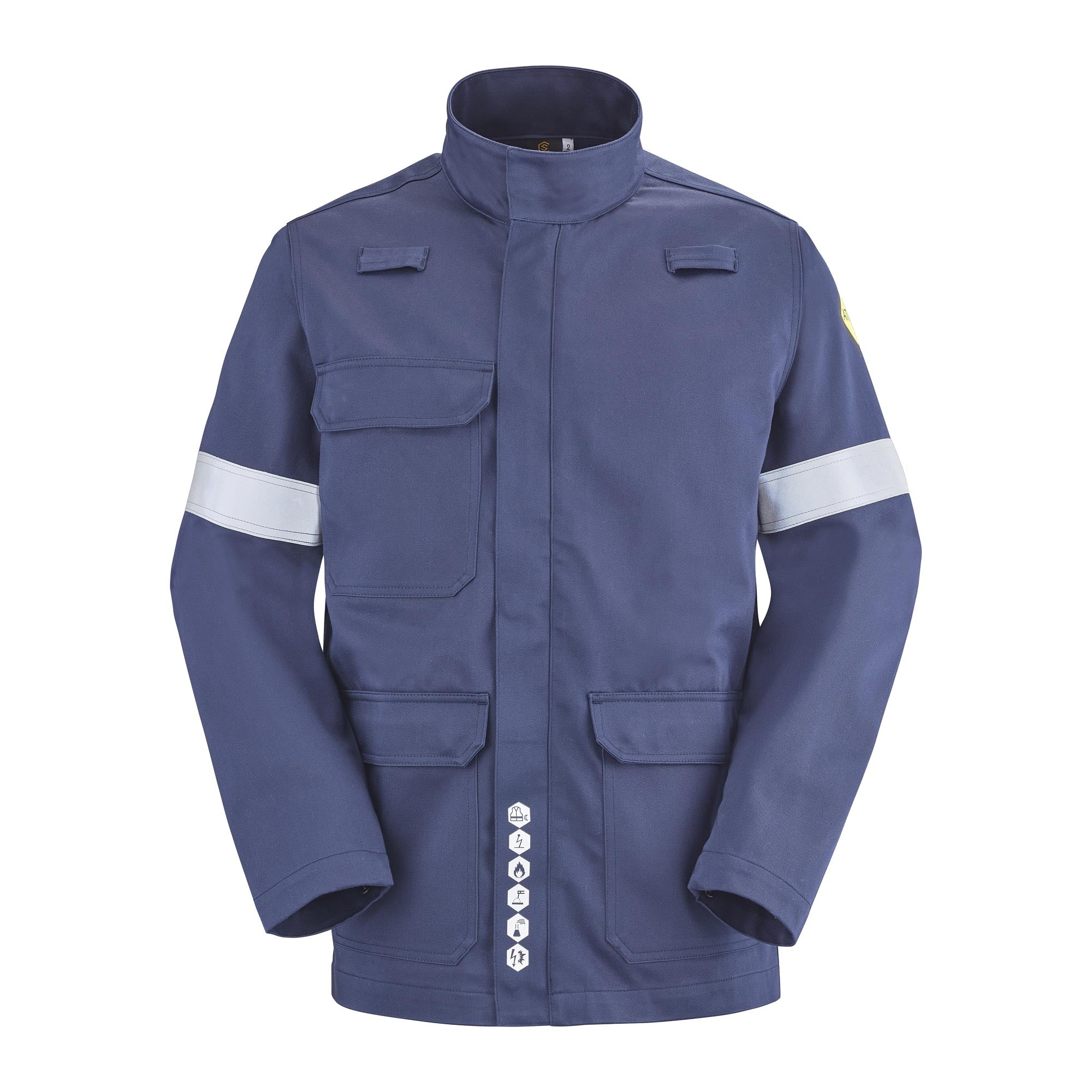 Veste ARAGATS Bleu Marine Multirisques de la marque Cepovett Safety - Photo 3/4