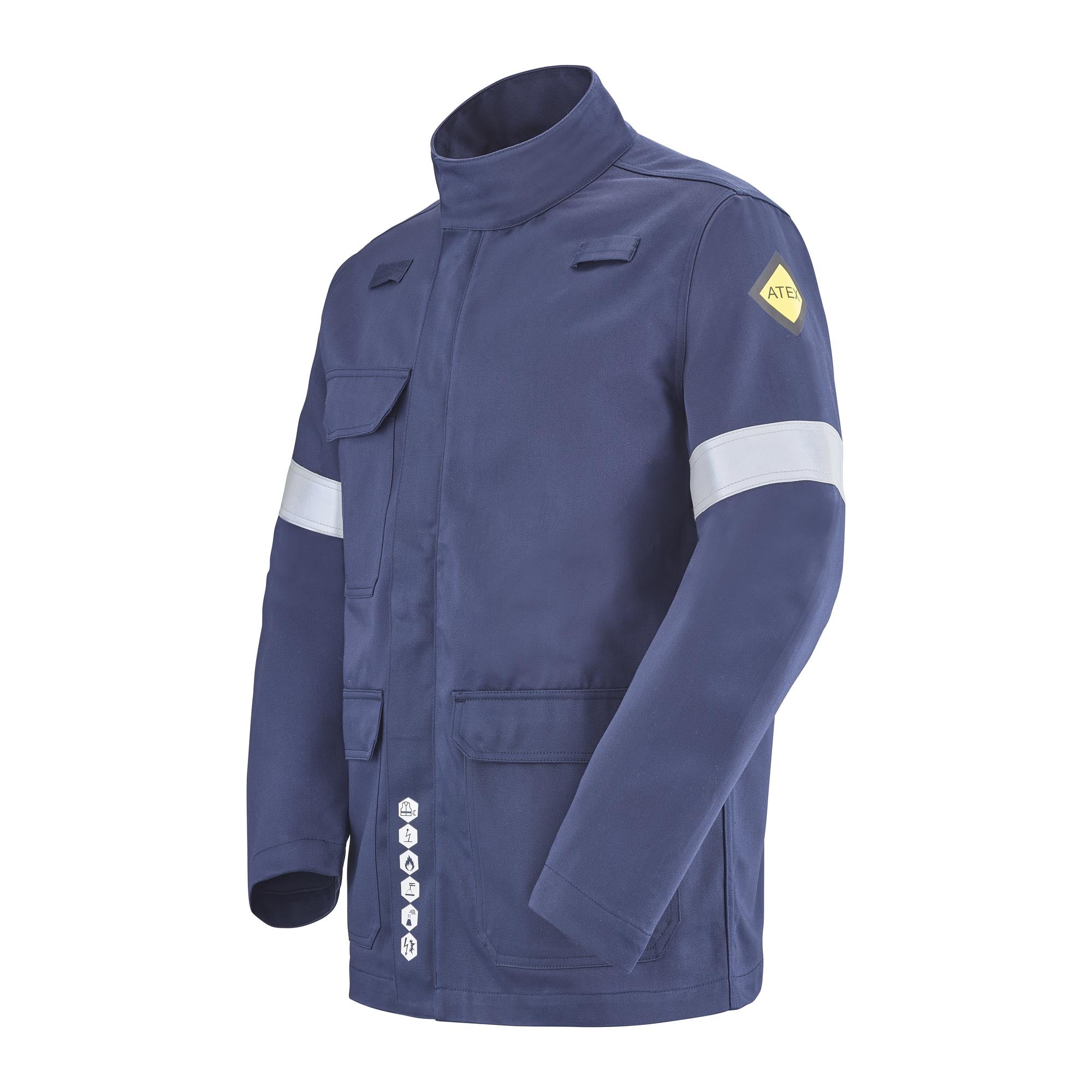 Veste ARAGATS Bleu Marine Multirisques de la marque Cepovett Safety - Photo 3/4