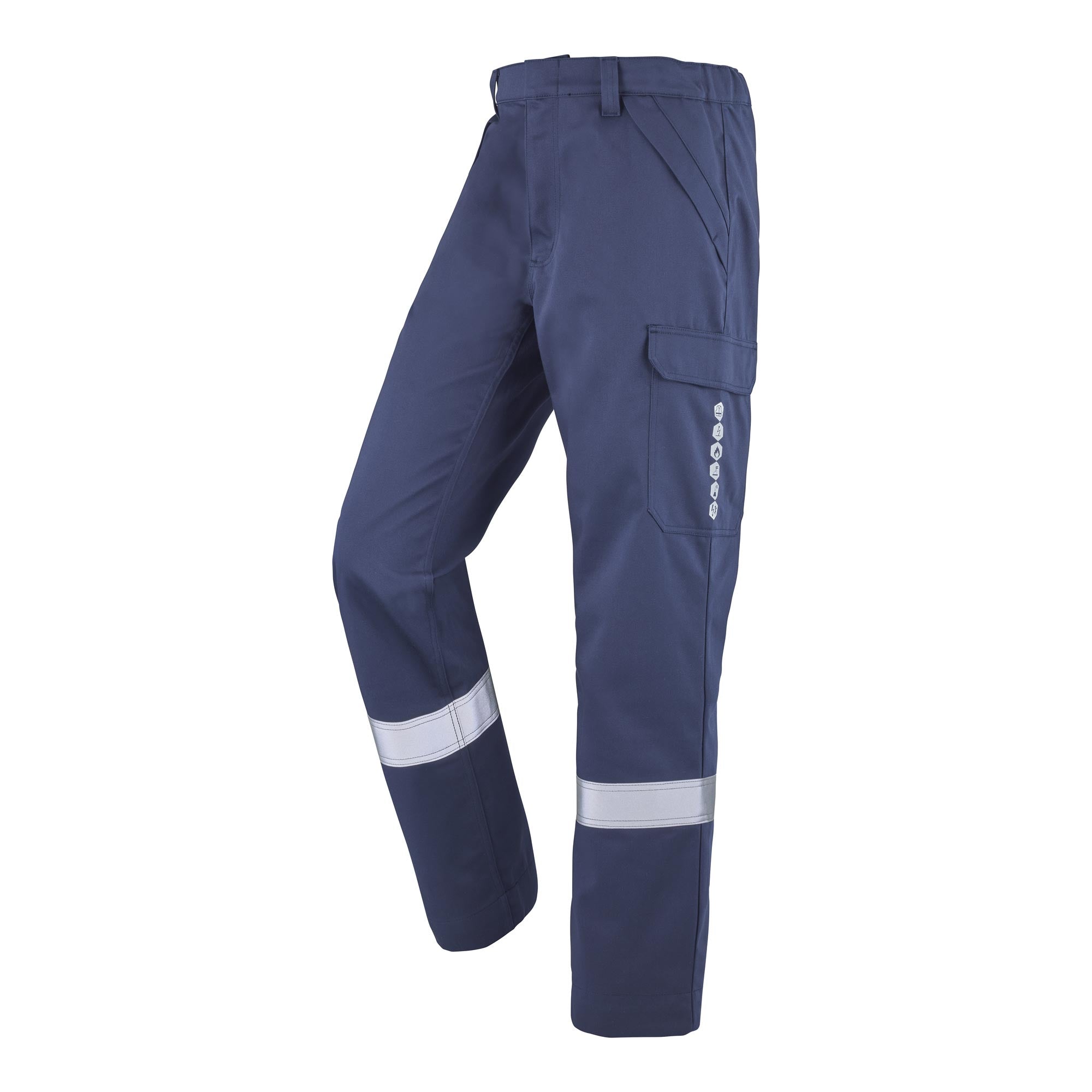 Pantalon ARMAGHAN Bleu Marine Multirisques de la marque Cepovett Safety - Photo 3/4