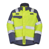 Blouson ATA PI Jaune Fluo / Bleu Marine Multirisques de la marque Cepovett Safety - Photo 3/4