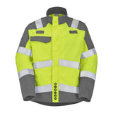 Blouson ATA Jaune Fluo / Bleu Marine Multirisques de la marque Cepovett Safety - Photo 3/4