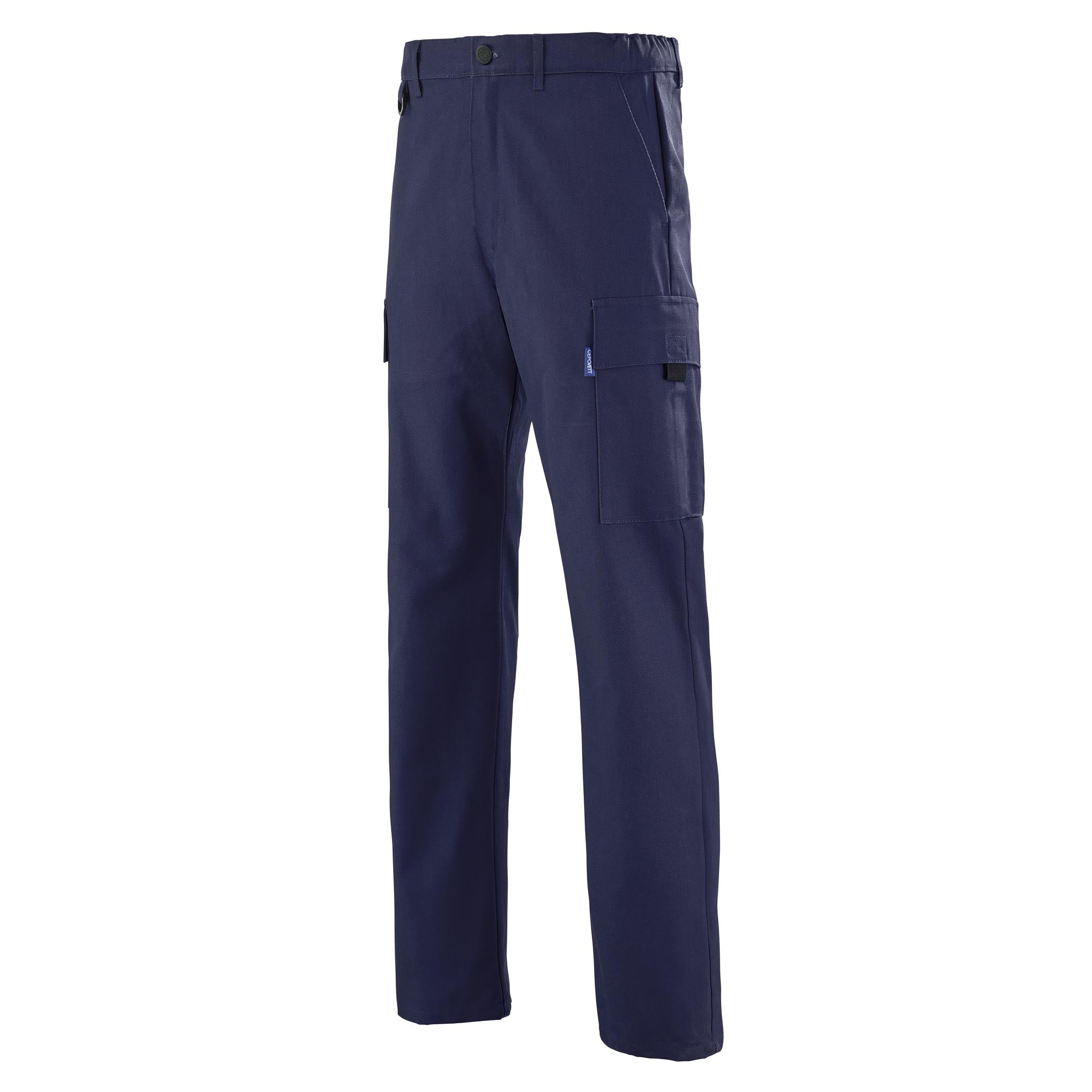 Pantalon BATTLE DRESS coton croisé 320 Bleu Bugatti Industrie de la marque Cepovett Safety - Photo 3/4