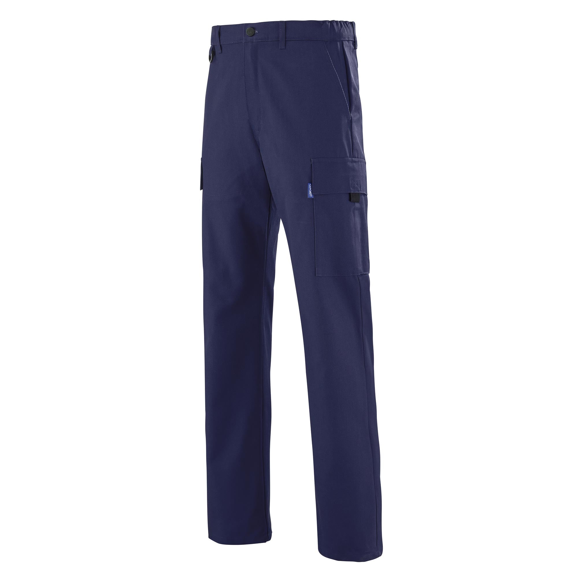 Pantalon BATTLE DRESS coton polyester 300 Bleu Bugatti Industrie de la marque Cepovett Safety - Photo 3/4