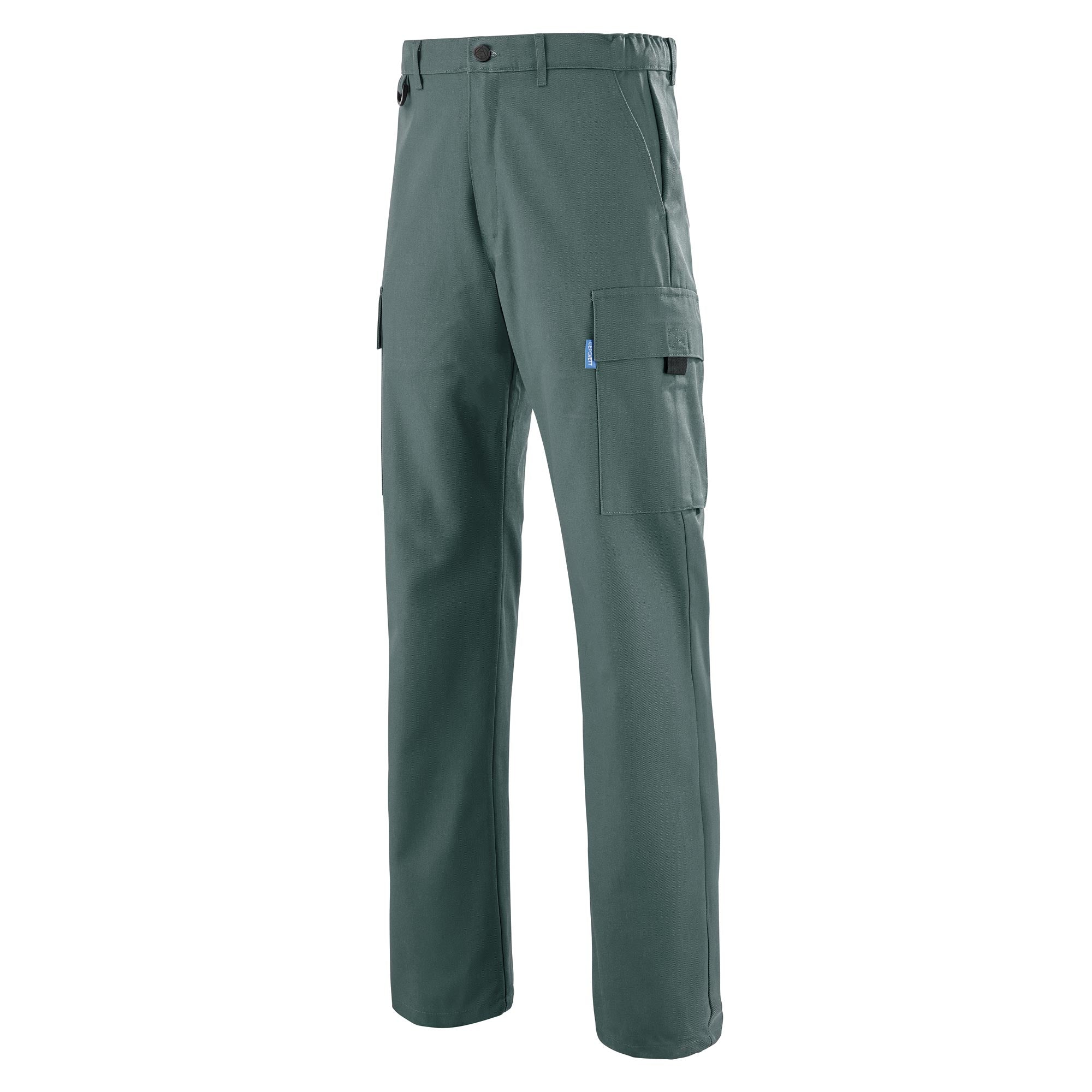 Pantalon BATTLE DRESS coton polyester 300 Bleu Bugatti Industrie de la marque Cepovett Safety - Photo 3/4