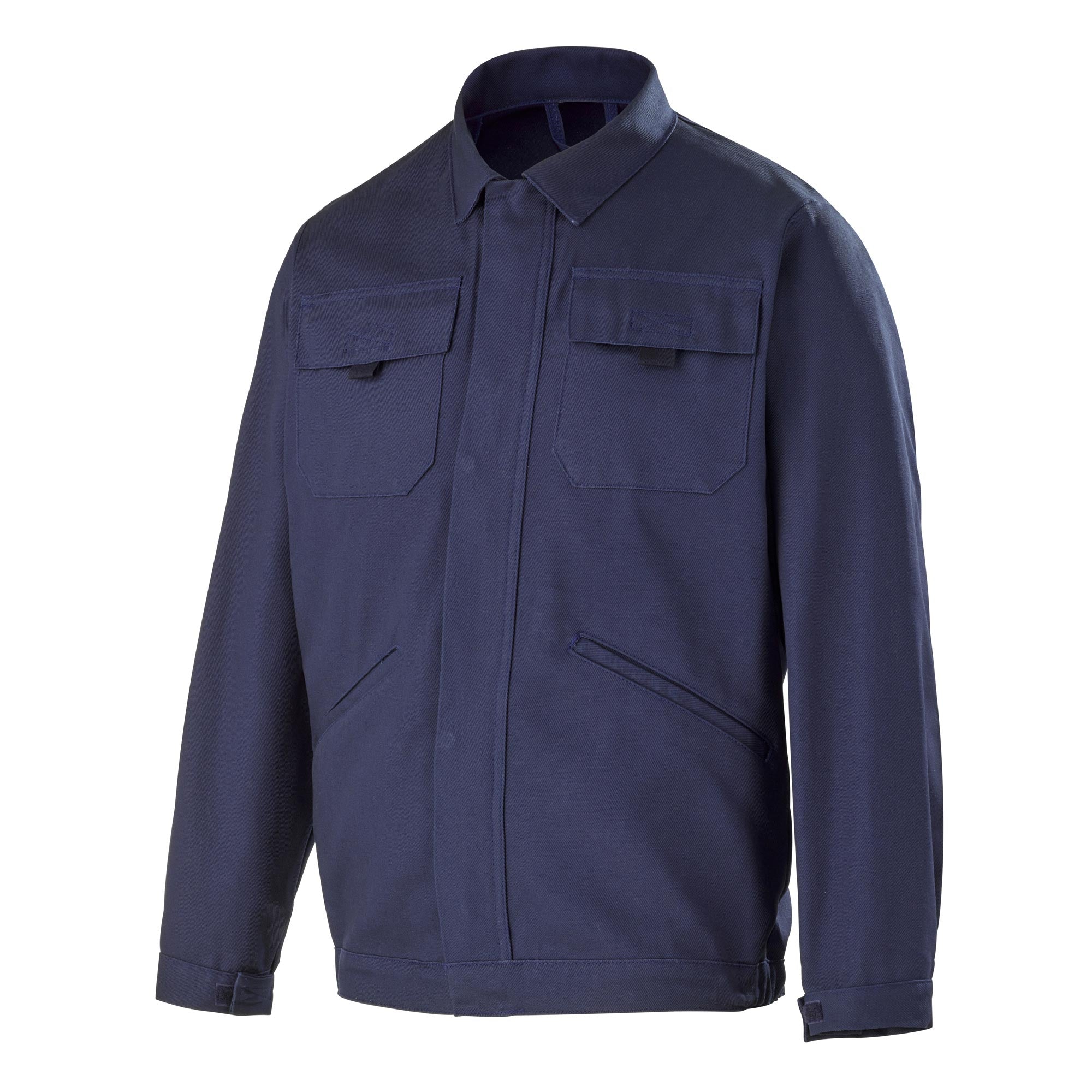 Blouson BATTLE DRESS coton croisé 320 Bleu Bugatti Industrie de la marque Cepovett Safety - Photo 3/4