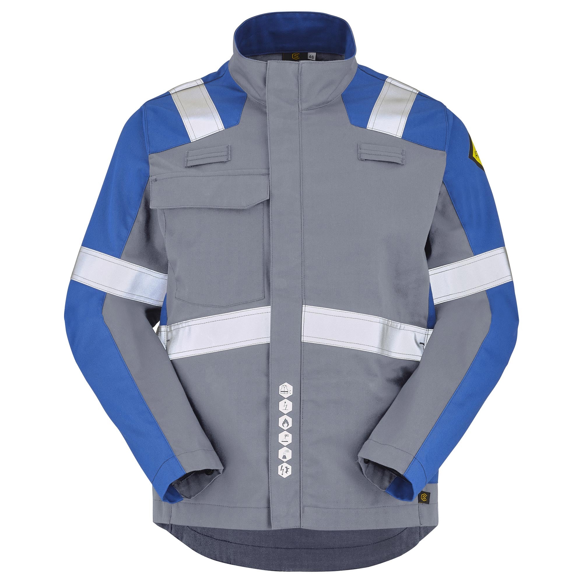 Blouson CAPURATA Bleu Marine / Bleu Bugatti Multirisques de la marque Cepovett Safety - Photo 3/4