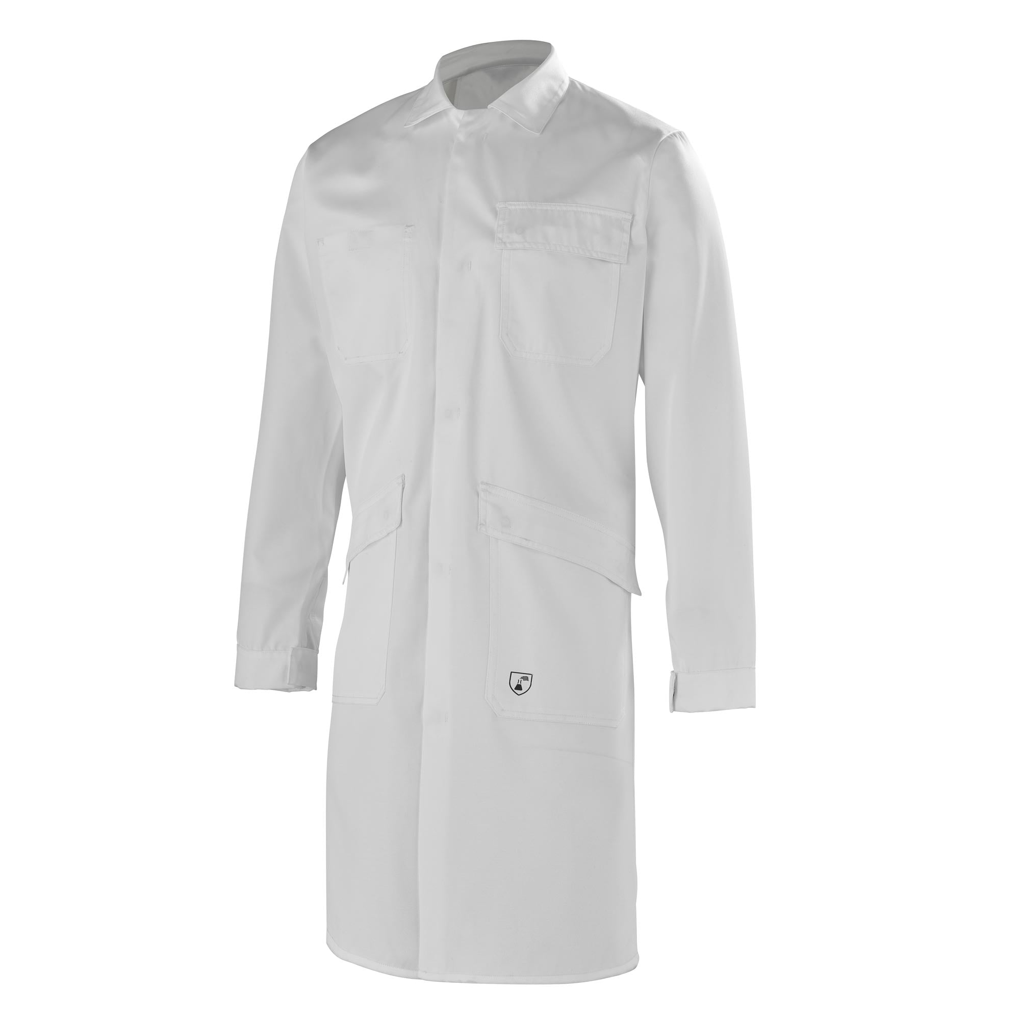 Blouse CHEMICAL PRO Blanc Protection Chimique de la marque Cepovett Safety - Photo 3/4