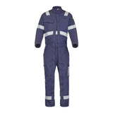Combinaison 2 zip COLORADO Bleu Marine Multirisques de la marque Cepovett Safety - Photo face