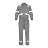 Combinaison 2 zip COLORADO Gris Acier Multirisques de la marque Cepovett Safety - Photo face