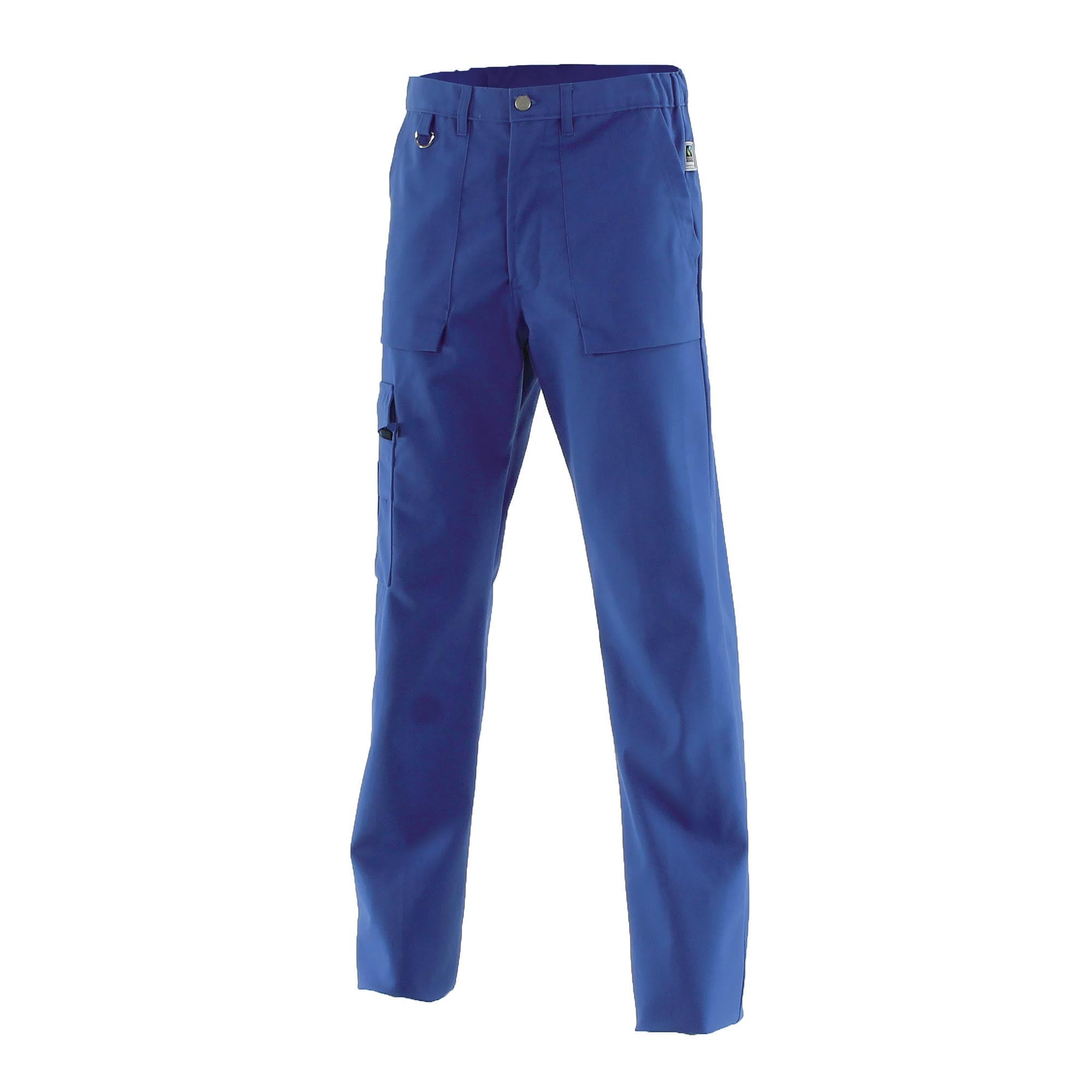 Pantalon COTON EQUITABLE Bleu Bugatti Artisan BTP de la marque Cepovett Safety - Photo 3/4