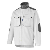 Blouson CRAFT PAINT Blanc / Gris Convoy Artisan BTP de la marque Cepovett Safety - Photo 3/4