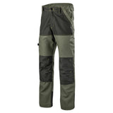 Pantalon renforcé CRAFT WORKER Gris Charcoal / Noir Artisan BTP de la marque Cepovett Safety - Photo 3/4