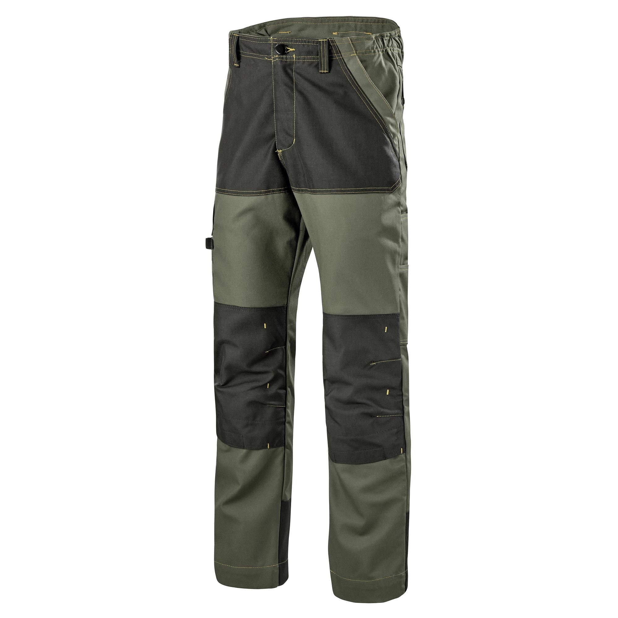 Pantalon renforcé CRAFT WORKER Gris Charcoal / Noir Artisan BTP de la marque Cepovett Safety - Photo 3/4