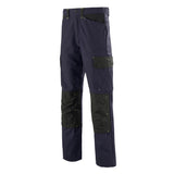 Pantalon CRAFT WORKER Navy / Noir Artisan BTP de la marque Cepovett Safety - Photo 3/4