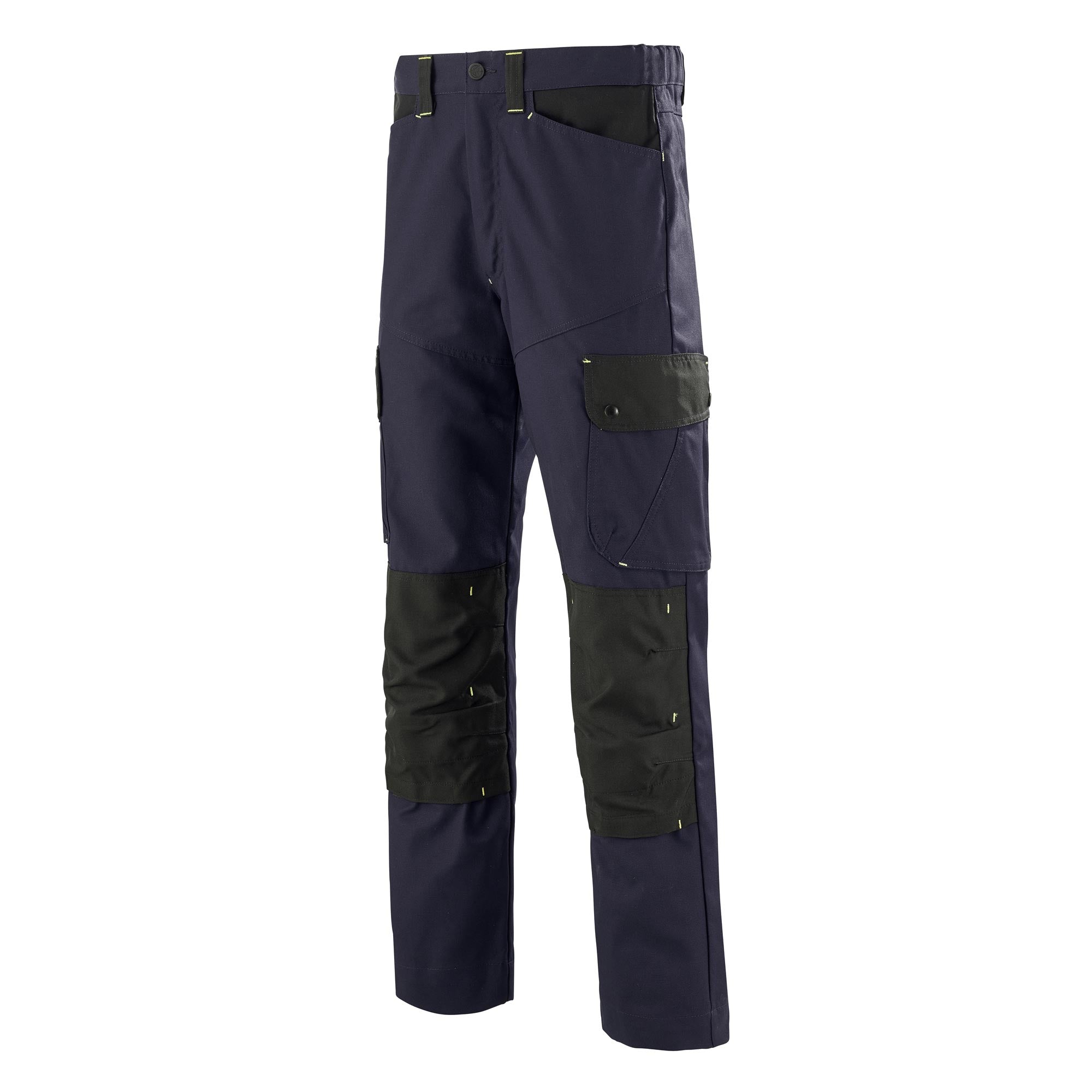 Pantalon CRAFT WORKER Gris Charcoal / Noir Artisan BTP de la marque Cepovett Safety - Photo 3/4