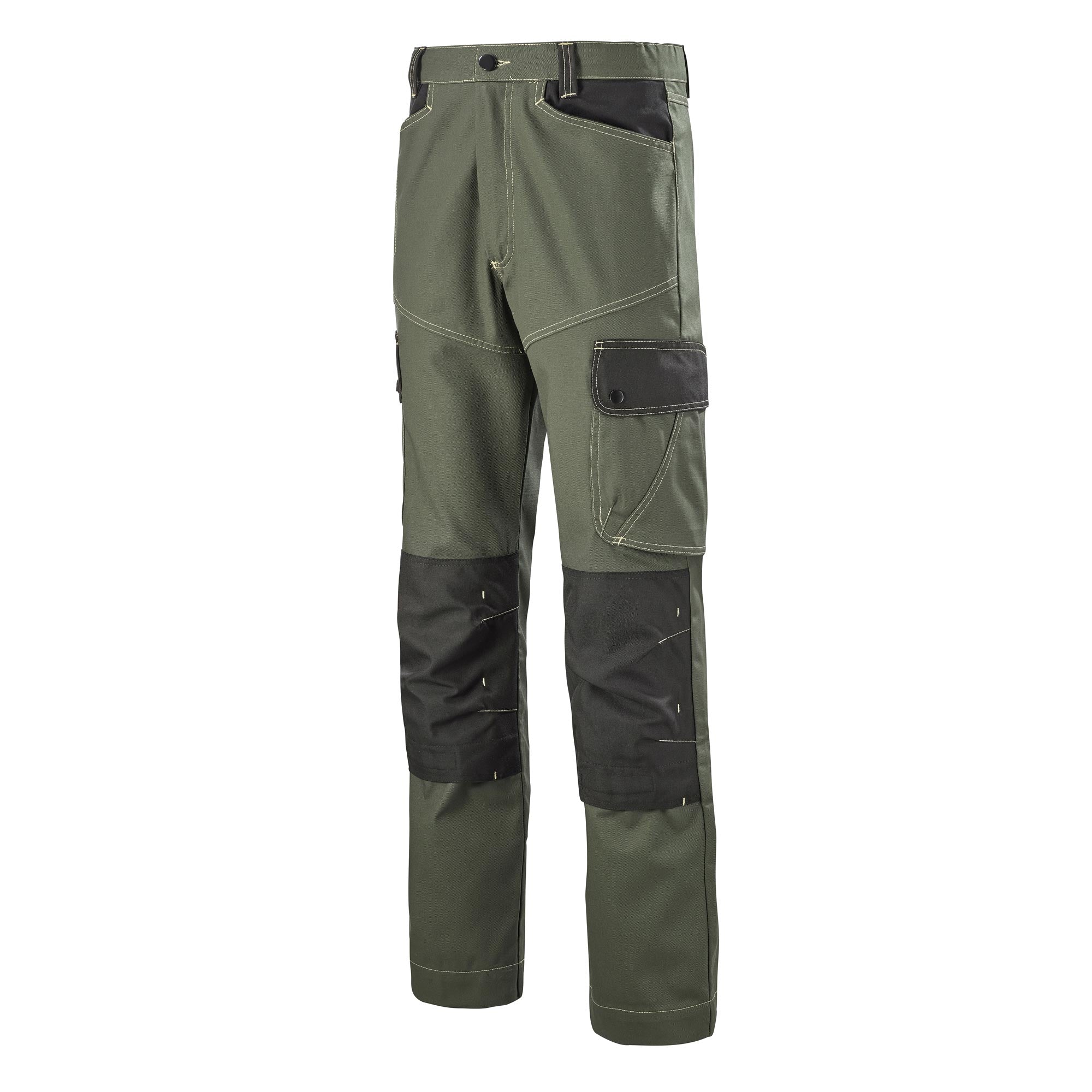 Pantalon CRAFT WORKER Gris Charcoal / Noir Artisan BTP de la marque Cepovett Safety - Photo 3/4