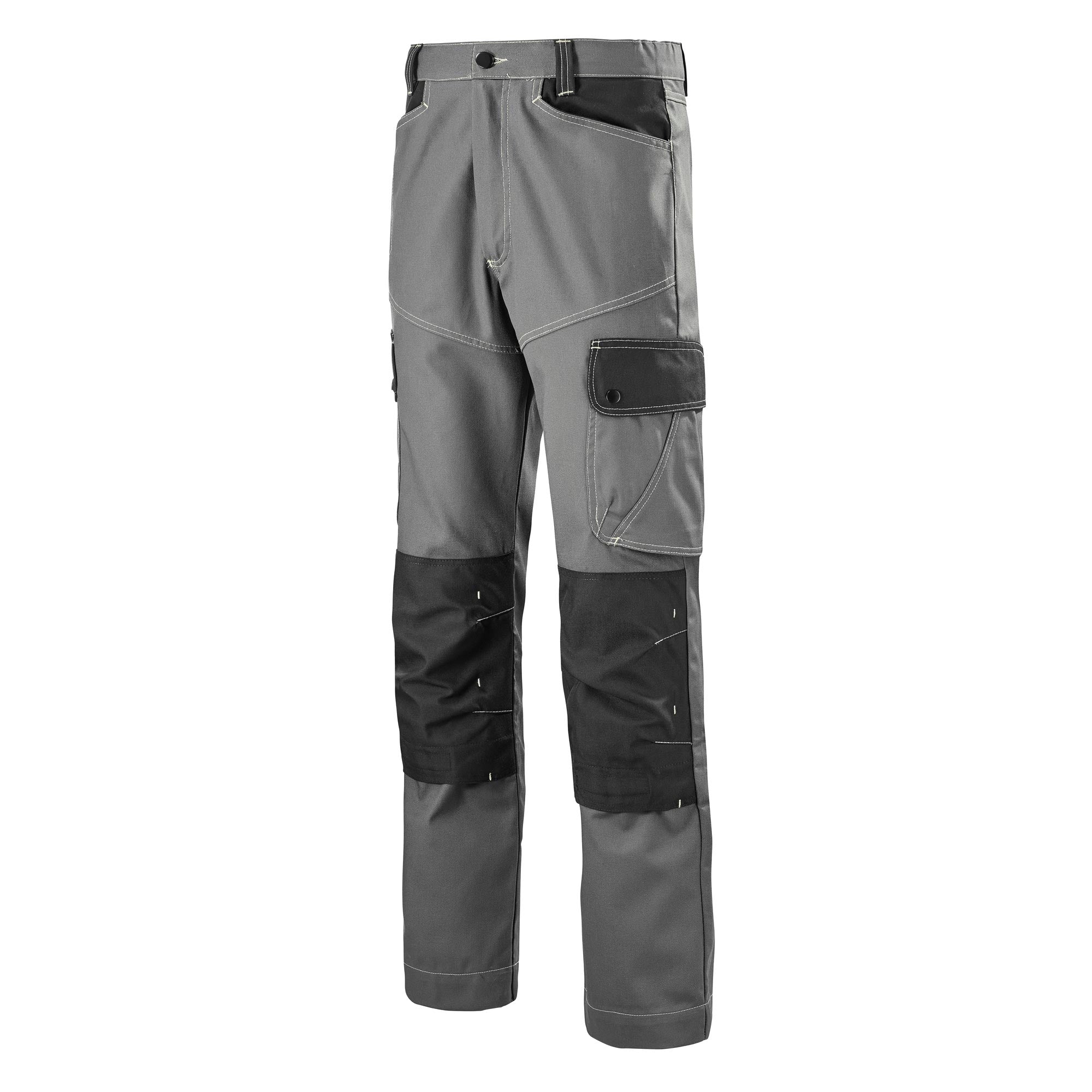Pantalon CRAFT WORKER Gris Charcoal / Noir Artisan BTP de la marque Cepovett Safety - Photo 3/4