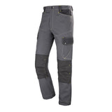 Pantalon CRAFT WORKER Gris Charcoal / Noir Artisan BTP de la marque Cepovett Safety - Photo 3/4
