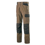 Pantalon CRAFT WORKER Marron / Noir Artisan BTP de la marque Cepovett Safety - Photo 3/4