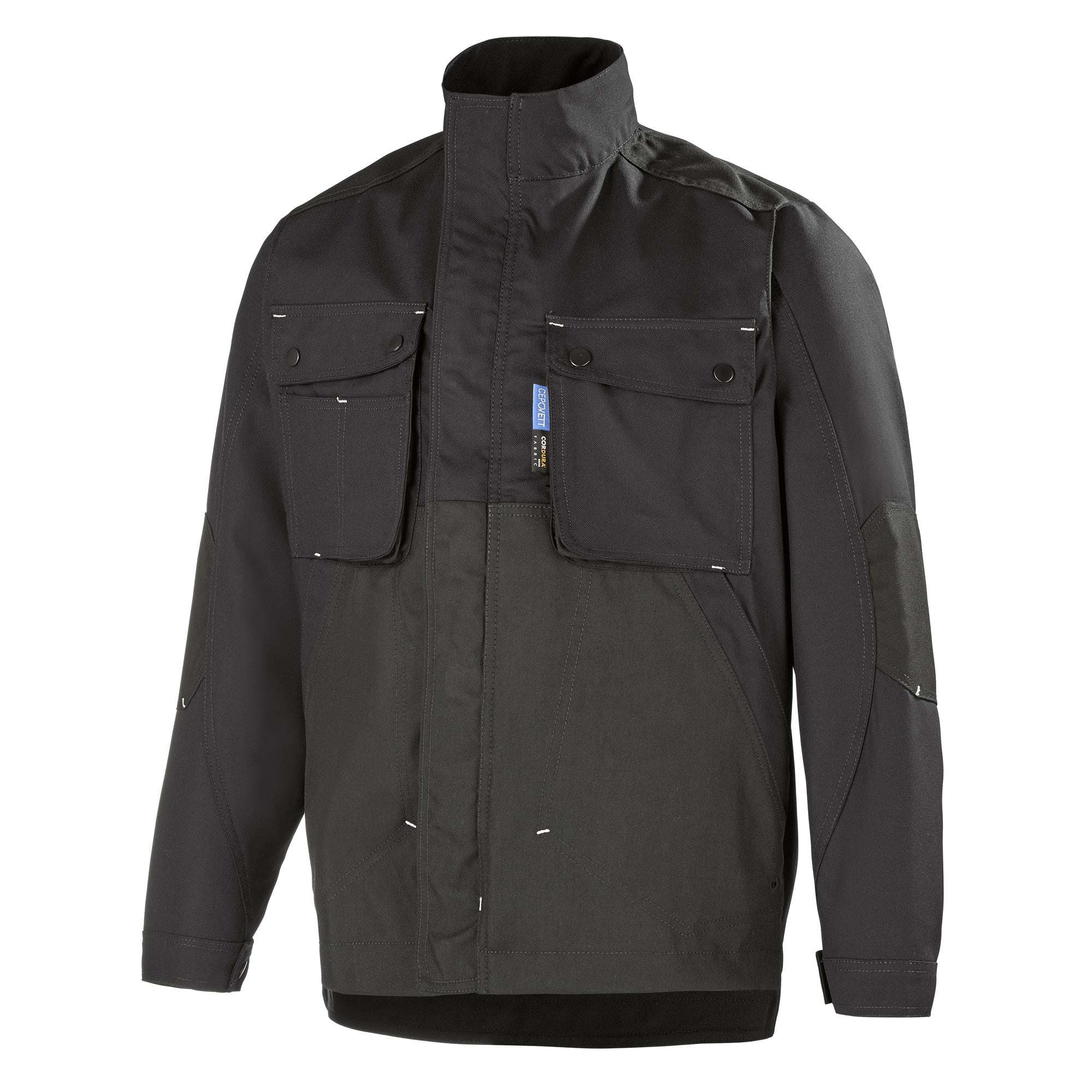 Blouson CRAFT WORKER Gris Charcoal / Noir Artisan BTP de la marque Cepovett Safety - Photo 3/4