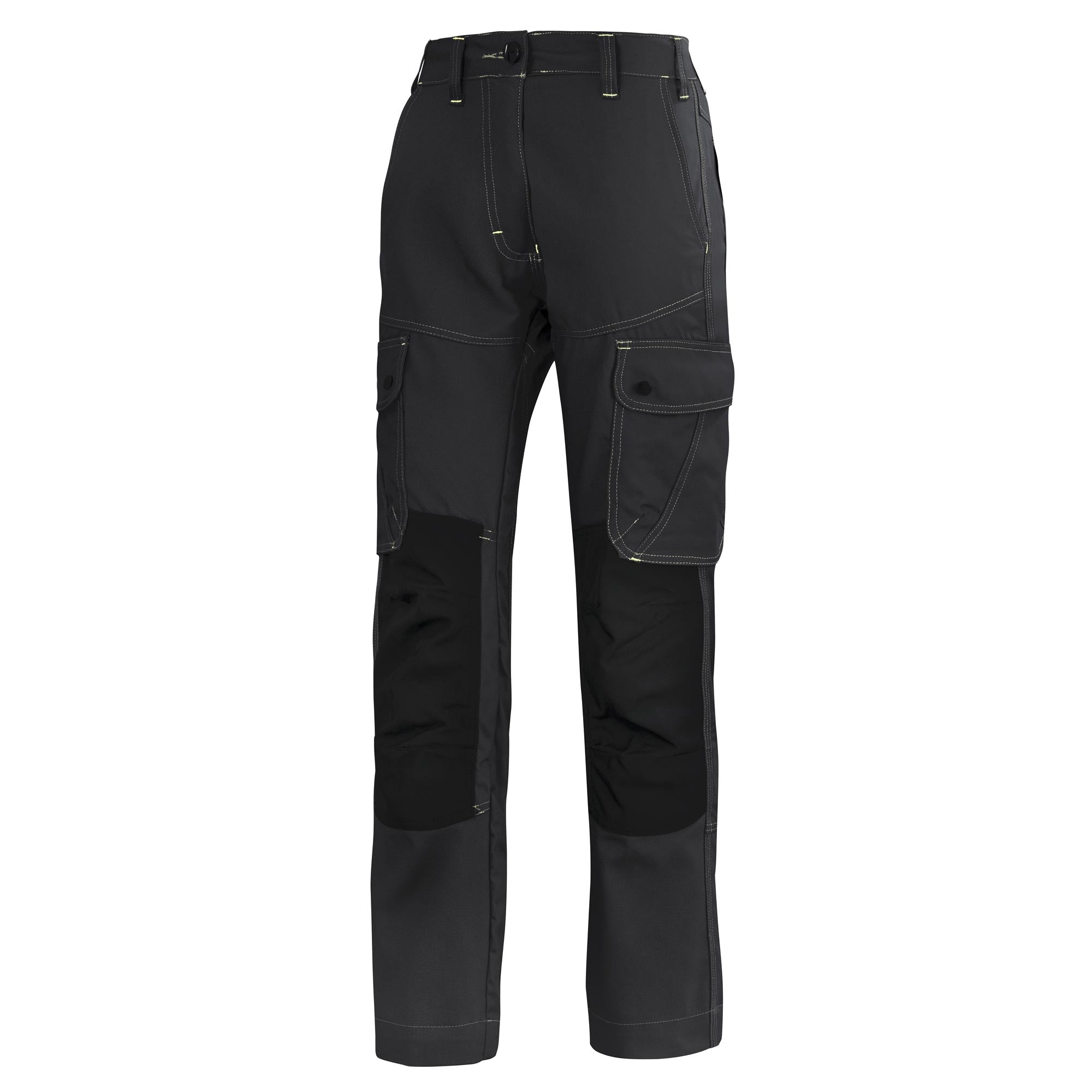 Pantalon femme CRAFT WORKER Gris Convoy / Noir Artisan BTP de la marque Cepovett Safety - Photo 3/4