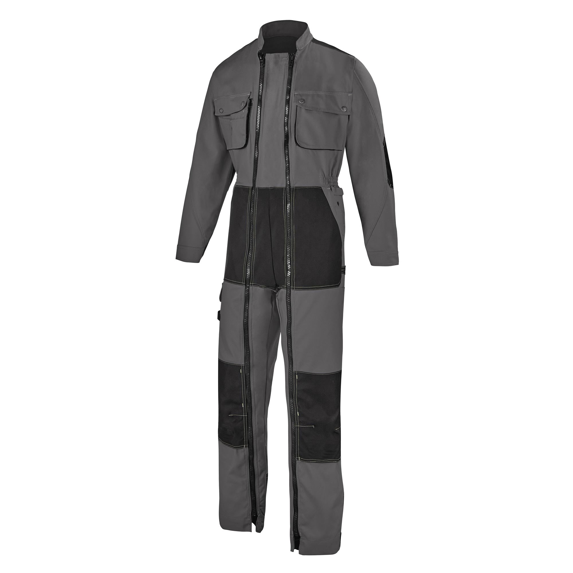 Combinaison 2 zip CRAFT WORKER Gris Charcoal / Noir Artisan BTP de la marque Cepovett Safety - Photo 3/4