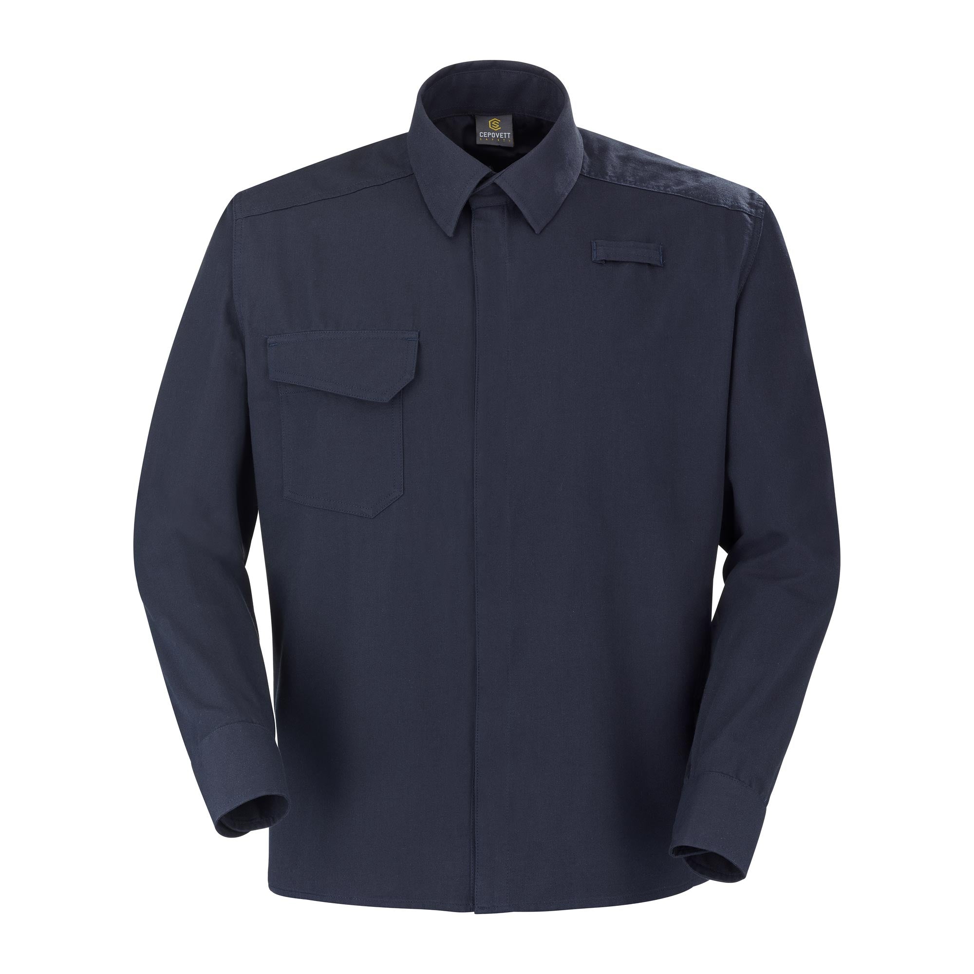 Chemise DELTA Bleu Marine Multirisques de la marque Cepovett Safety - Photo 3/4