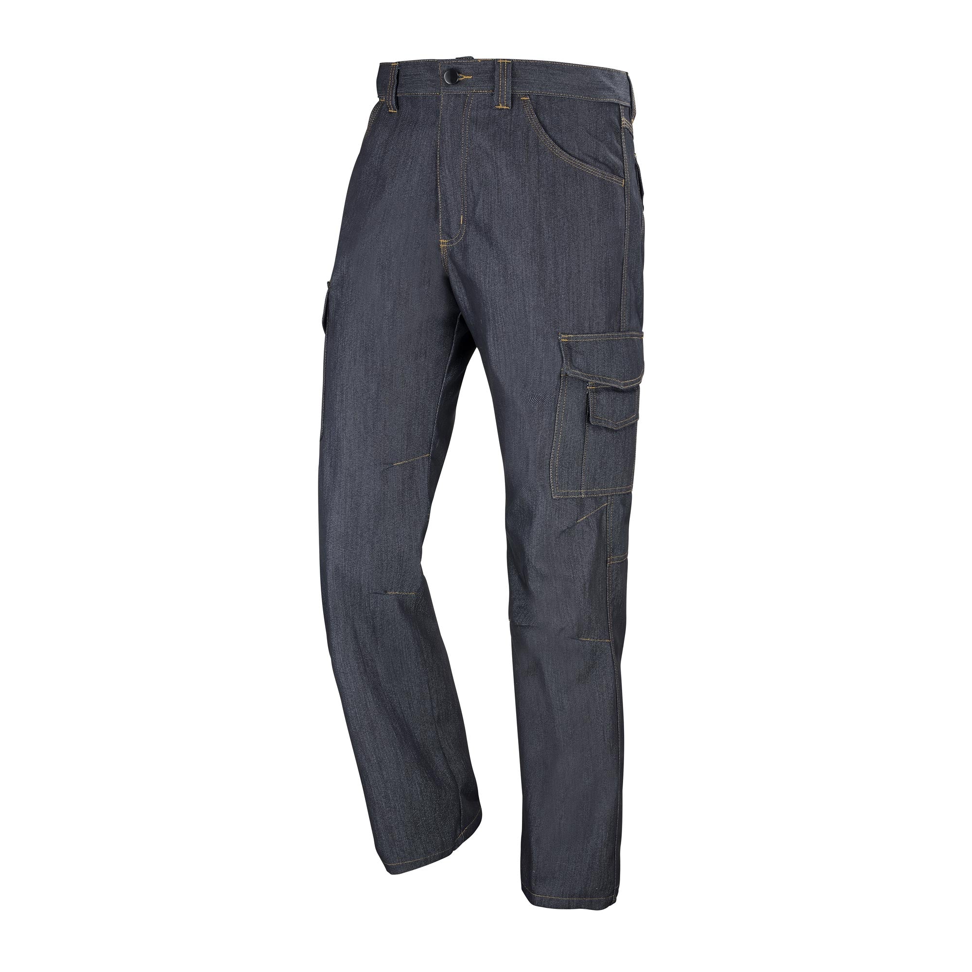 Jeans multipoches amagnétique 280 gr DENIM Bleu Jean Artisan BTP de la marque Cepovett Safety - Photo 3/4