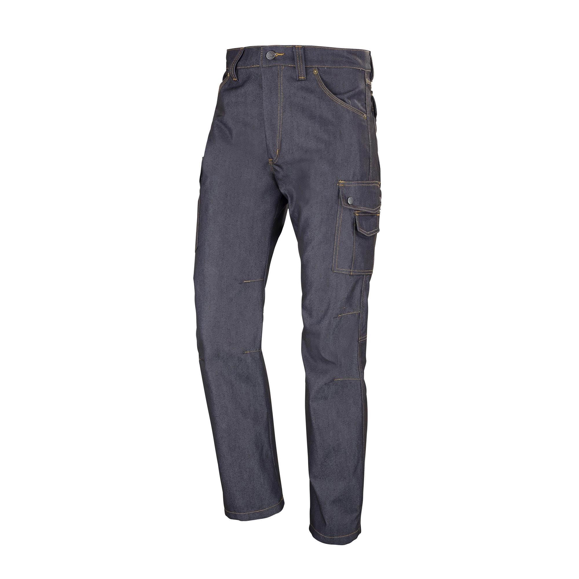 Jeans multipoches 280 gr DENIM Bleu Jean Artisan BTP de la marque Cepovett Safety - Photo 3/4