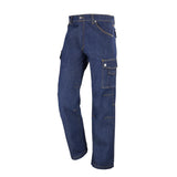 Jeans multipoches DENIM Bleu Jean Artisan BTP de la marque Cepovett Safety - Photo 3/4