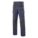 Jeans unisexe DENIM 340 Bleu Jean Artisan BTP de la marque Cepovett Safety - Photo 3/4