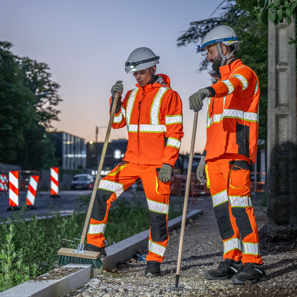 Softshell Haute Visibilité ASTRAIA – Veste EPI Classe Modulable