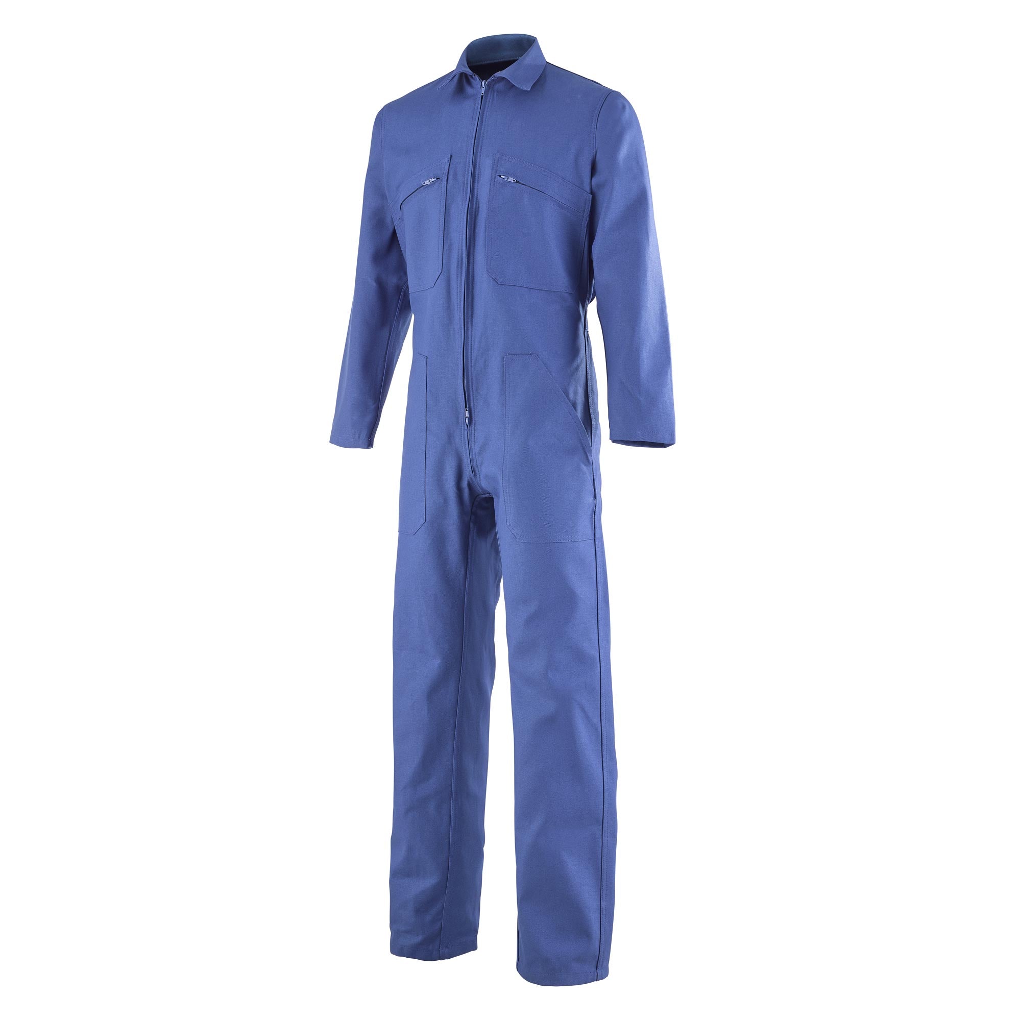 Combinaison 1 zip ESSENTIELS 300 Bleu Bugatti Industrie de la marque Cepovett Safety - Photo 3/4